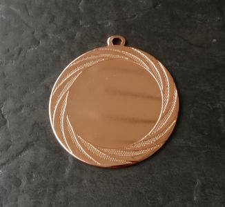 Medaille bronzefarben - H 19 B